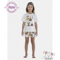 PIJAMA KIDS FEMININO